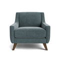 Zavis Chair and Matching Ottoman in Natural Latex