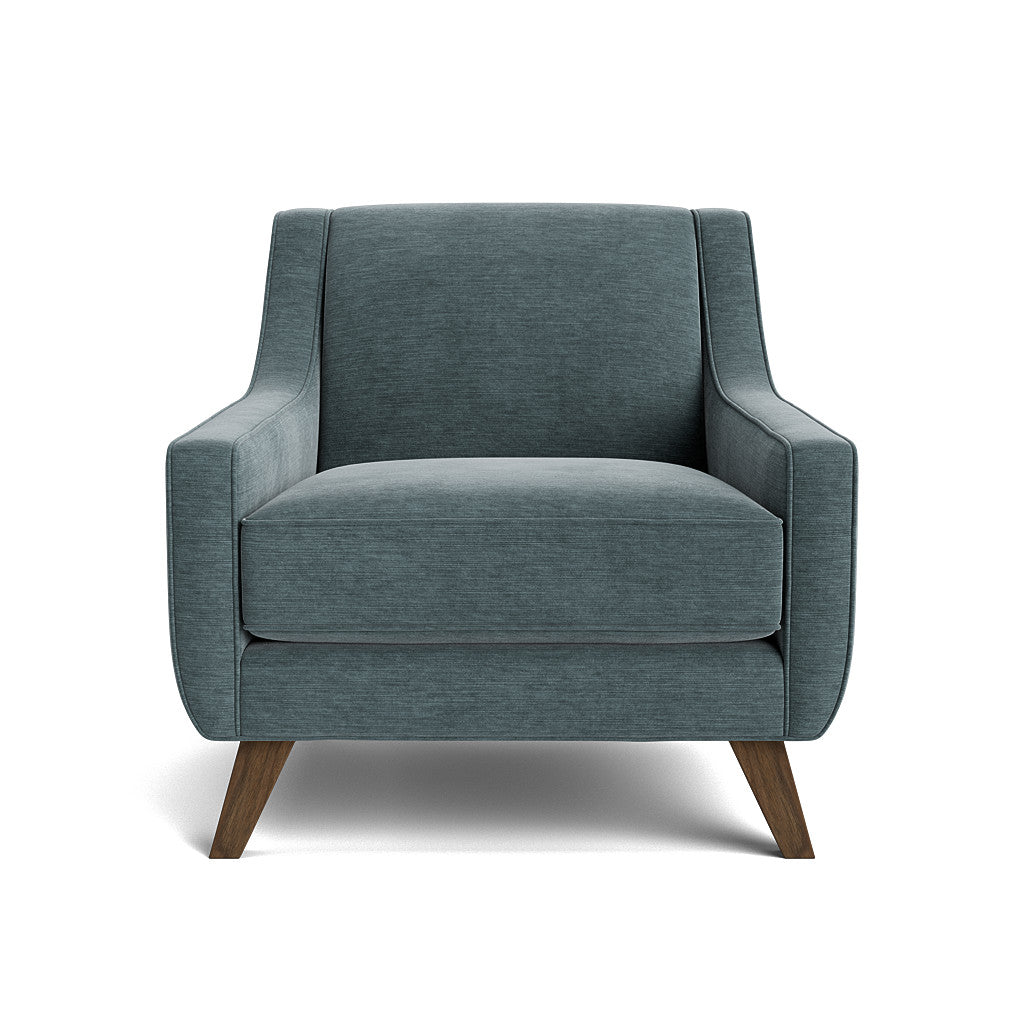 Zavis Chair and Matching Ottoman in Natural Latex