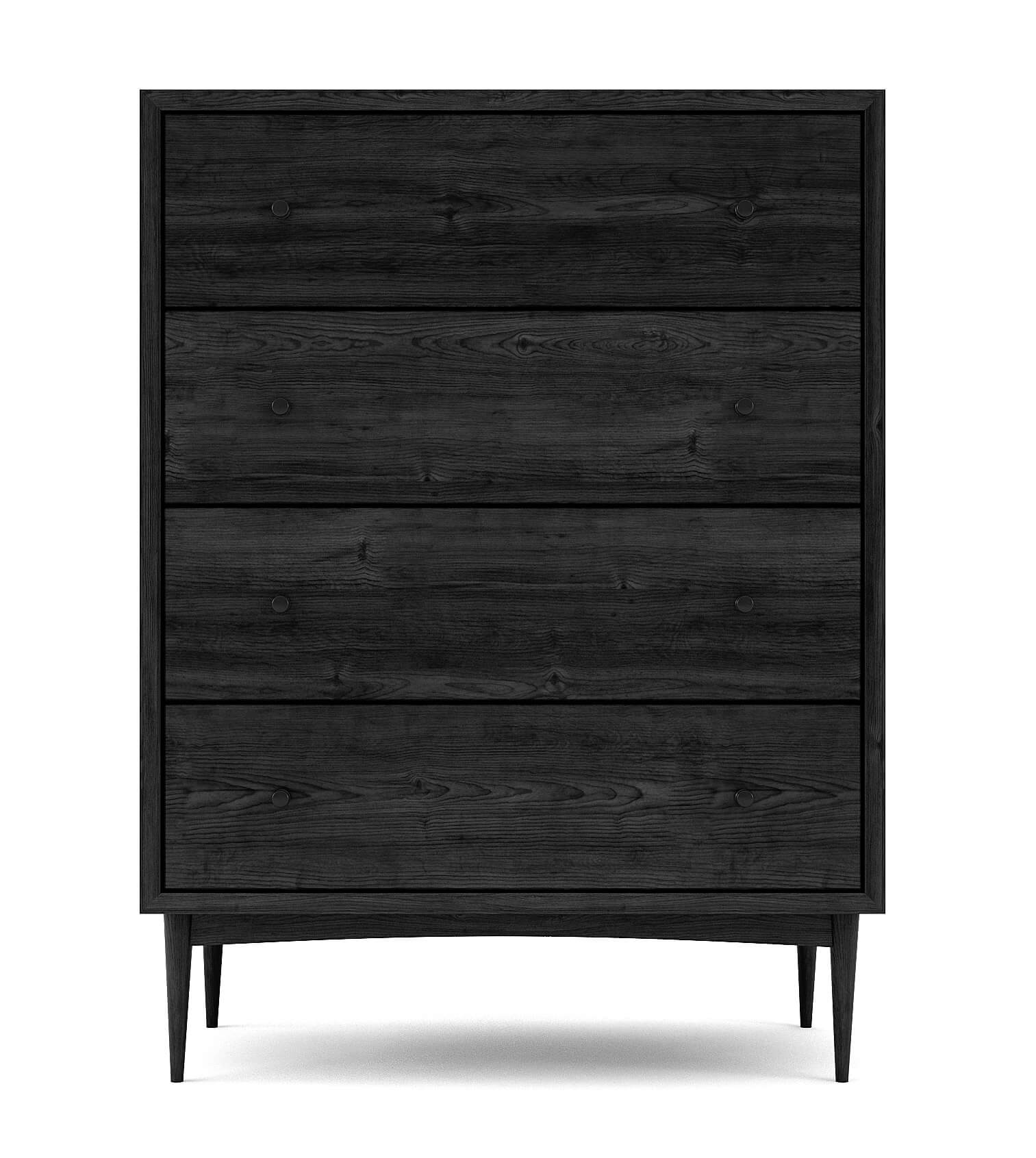 Atten 4-Drawer Tall Dresser