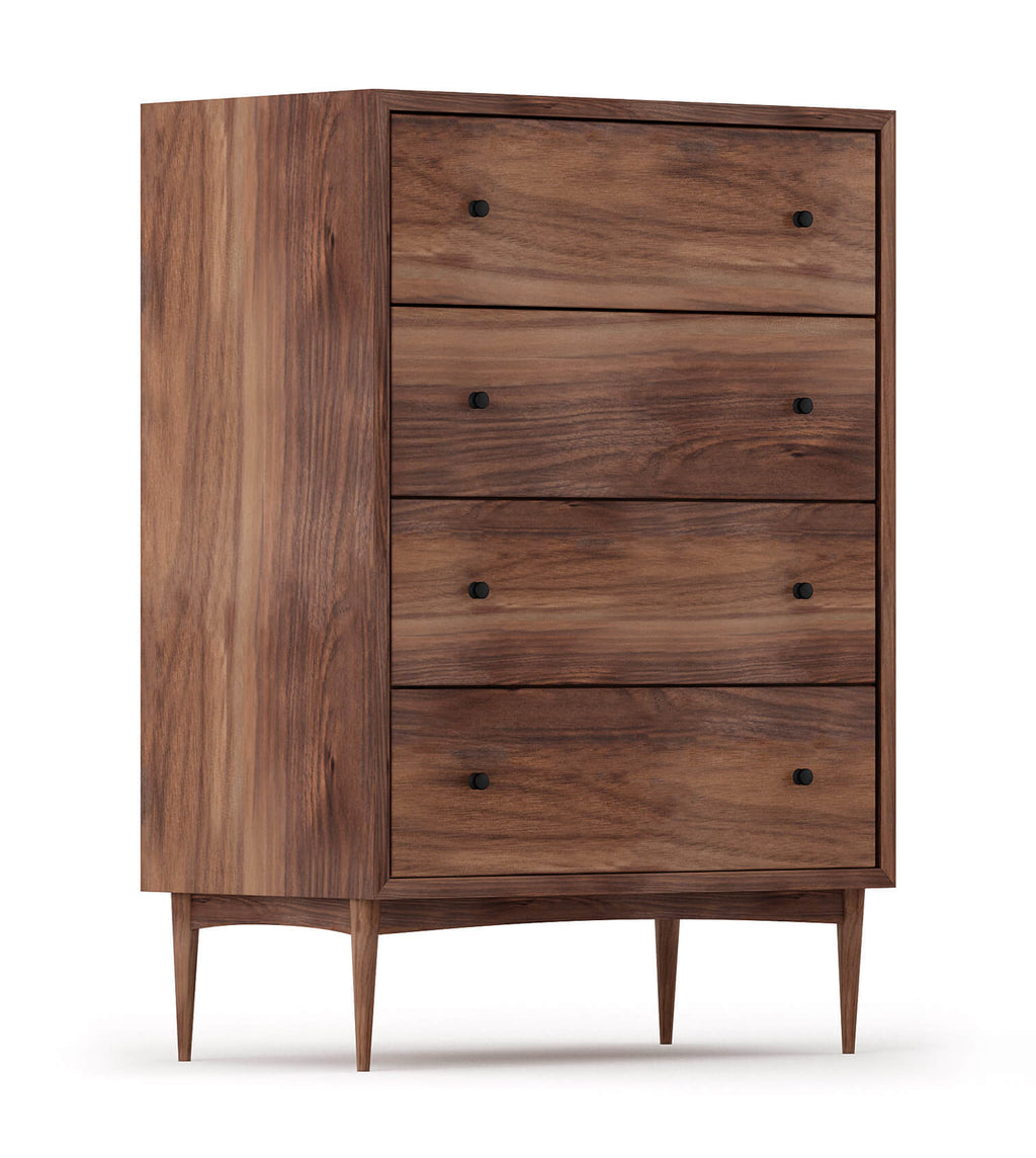 Atten 4-Drawer Tall Dresser