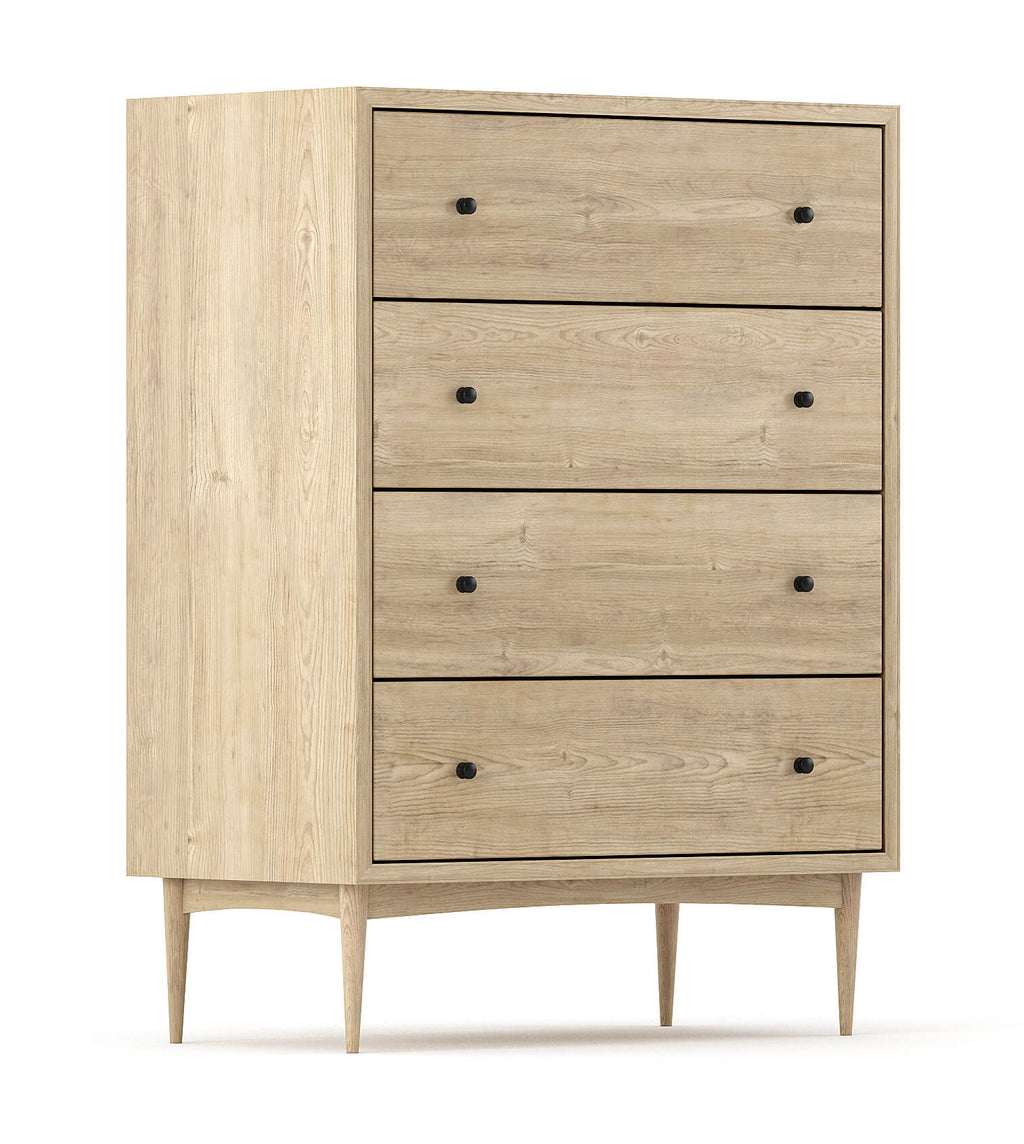 Atten 4-Drawer Tall Dresser
