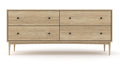 Atten 4-Drawer Wide Dresser