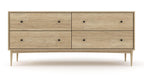 Atten 4-Drawer Wide Dresser