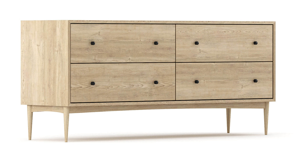 Atten 4-Drawer Wide Dresser