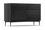 Atten 6-Drawer Wide Dresser