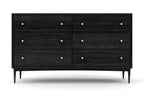 Atten 6-Drawer Wide Dresser