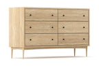 Atten 6-Drawer Wide Dresser