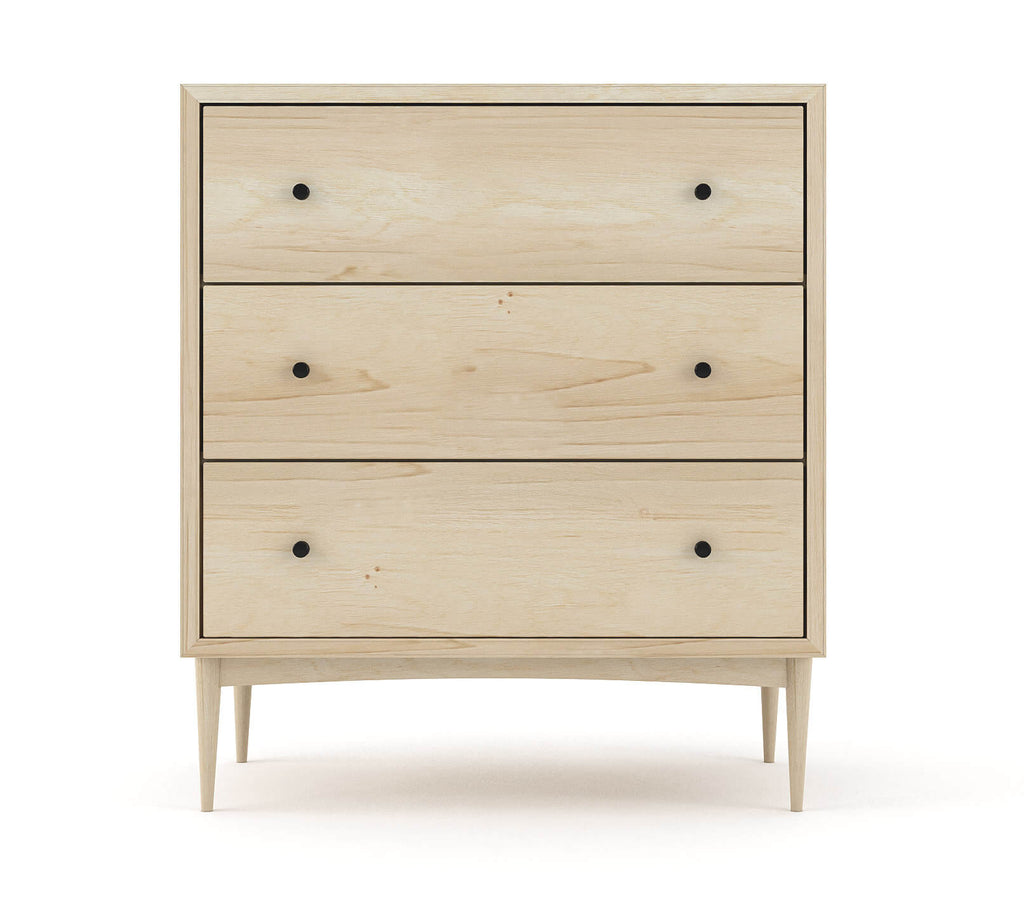 Atten 3-Drawer Tall Dresser