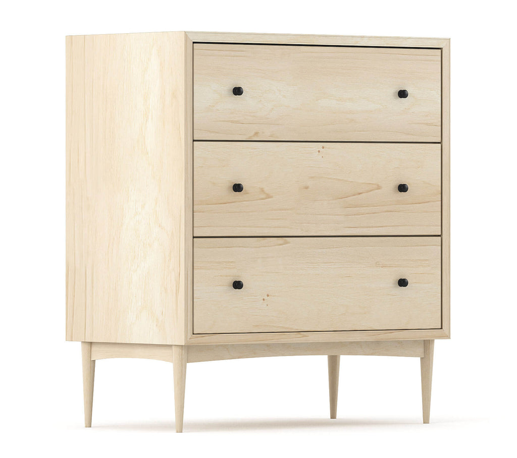 Atten 3-Drawer Tall Dresser