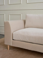 Dekayess Bumper Sectional in Natural Latex