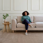 Dekayess Bumper Sectional in Natural Latex