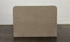 Pippen Bed in Natural Latex and Leather - Cal King