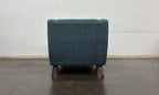 Zavis Chair and Matching Ottoman in Natural Latex