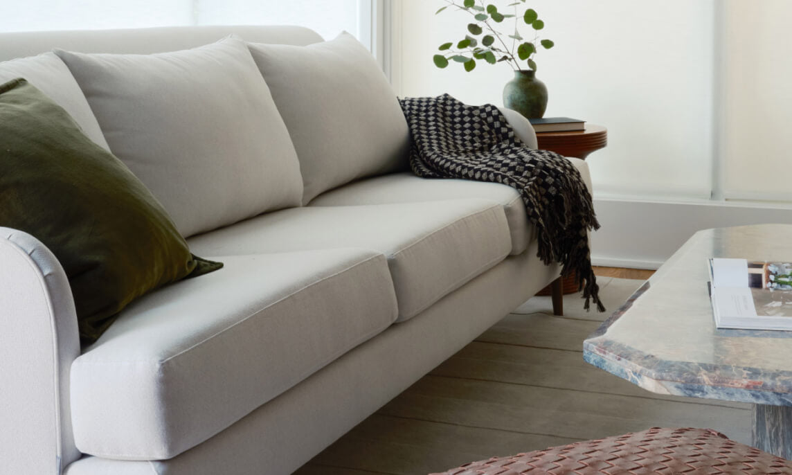 Kaydan Sofa in Natural Latex