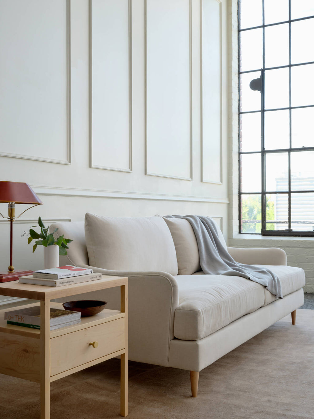 Kaydan Sofa in Natural Latex