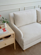 Kaydan Sofa in Natural Latex
