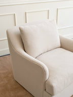 Kaydan Swivel Chair in Natural Latex