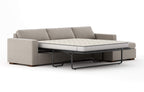 Rio Chaise Sleeper Sectional in Natural Latex