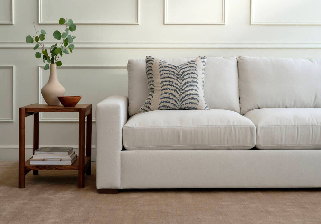 Rio Bumper Sleeper Sectional in Natural Latex