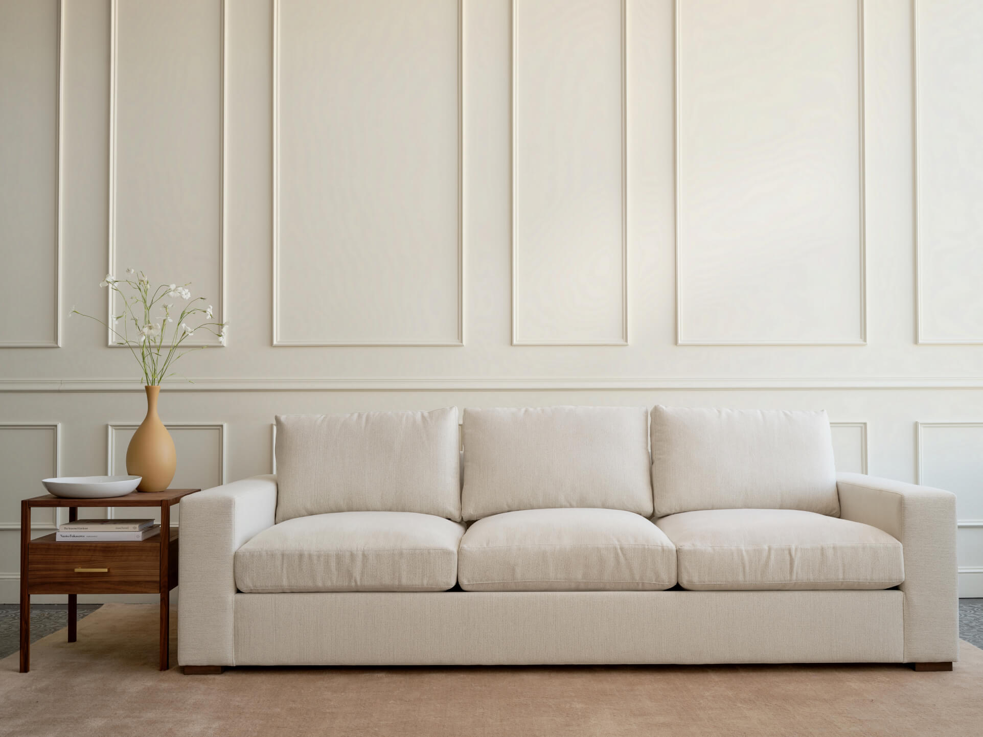 Rio Plush Sofa in Natural Latex