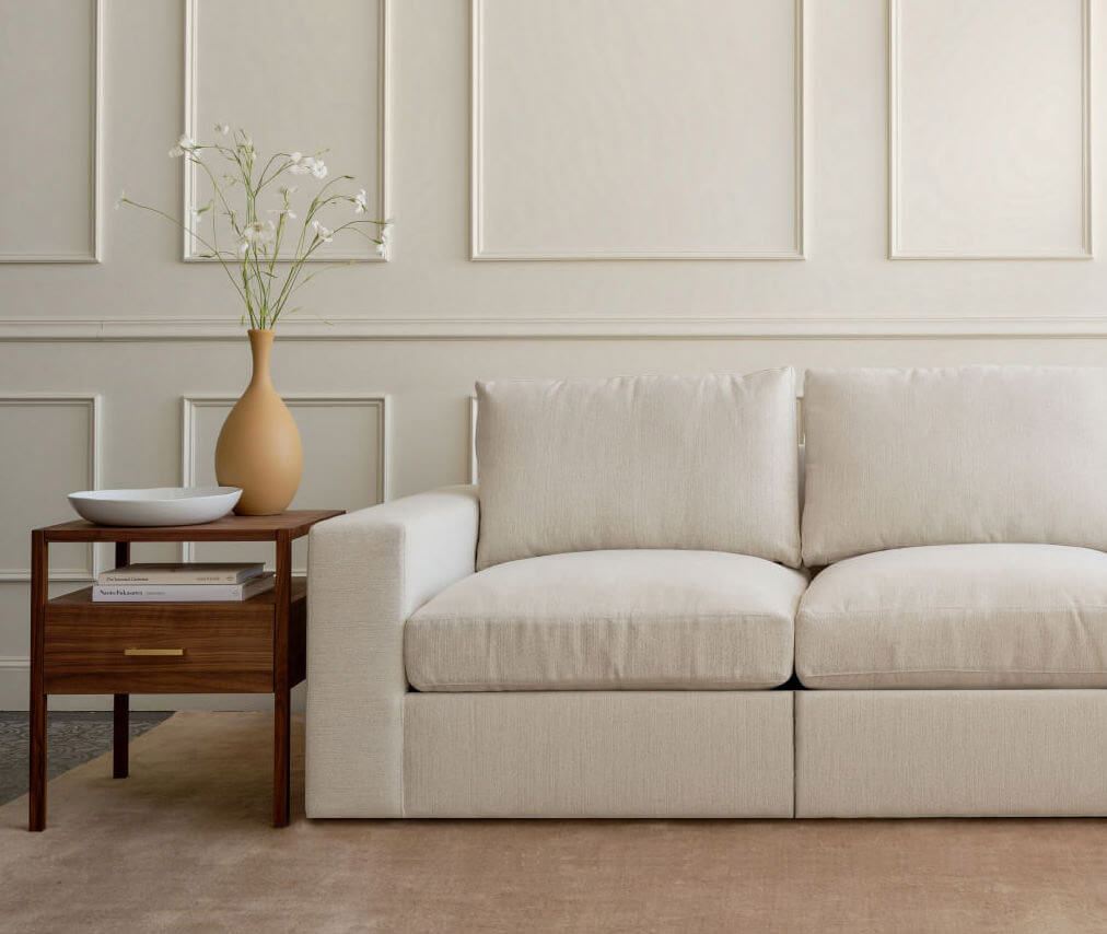 Rio Plush Modular Sofa in Natural Latex