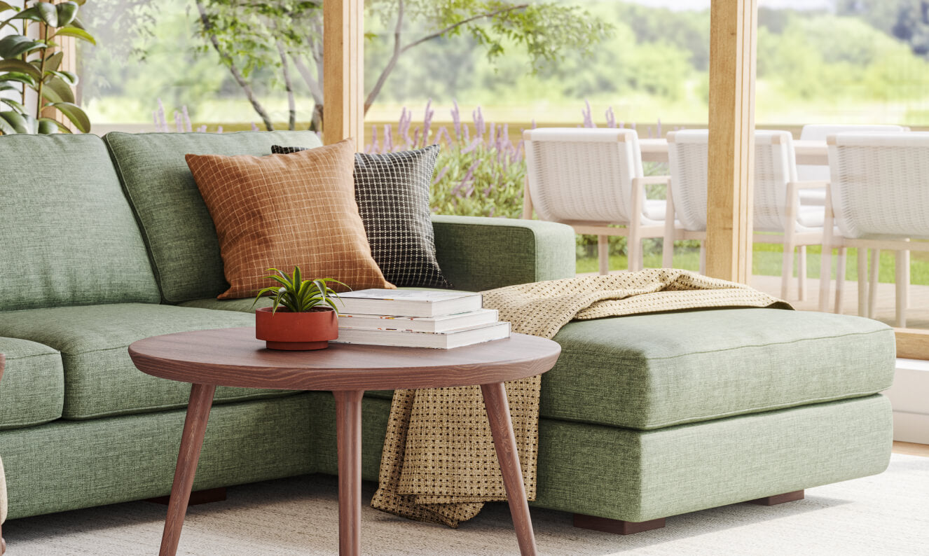 Rio Plush Chaise Sectional