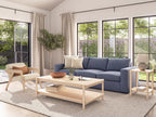 Rio Plush Sofa in Natural Latex