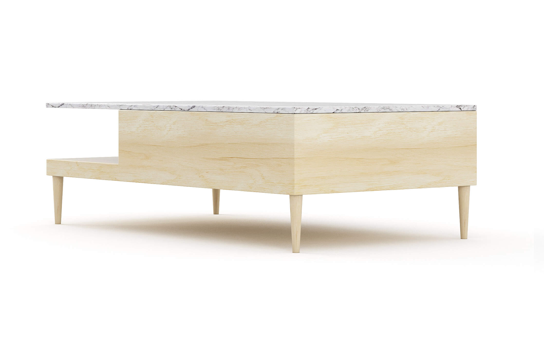 Sino Large Rectangular Coffee Table