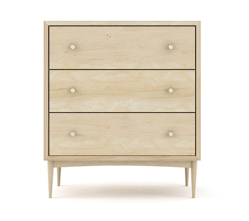 Atten 3-Drawer Tall Dresser