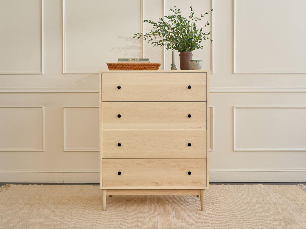 Atten 4-Drawer Tall Dresser