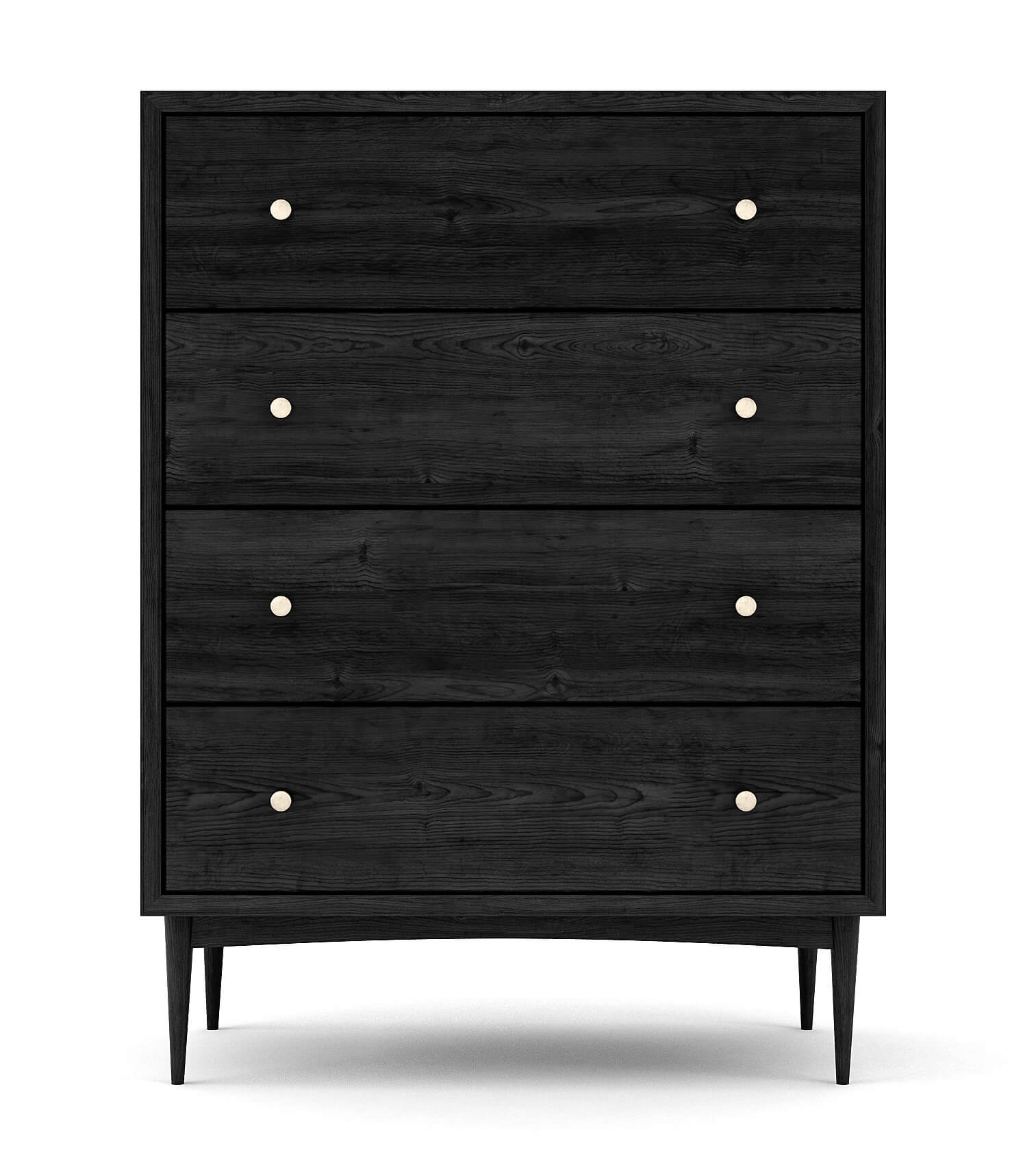 Atten 4-Drawer Tall Dresser