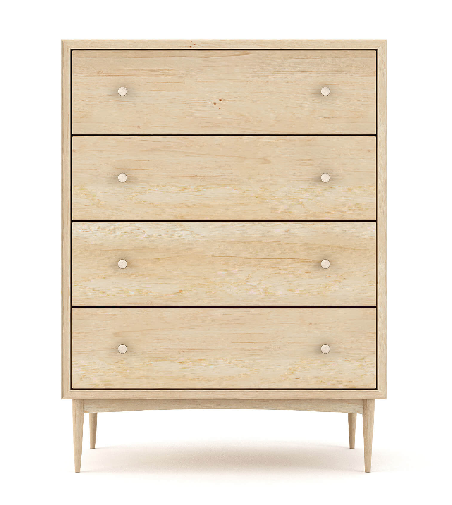 Atten 4-Drawer Tall Dresser