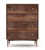 Atten 4-Drawer Tall Dresser