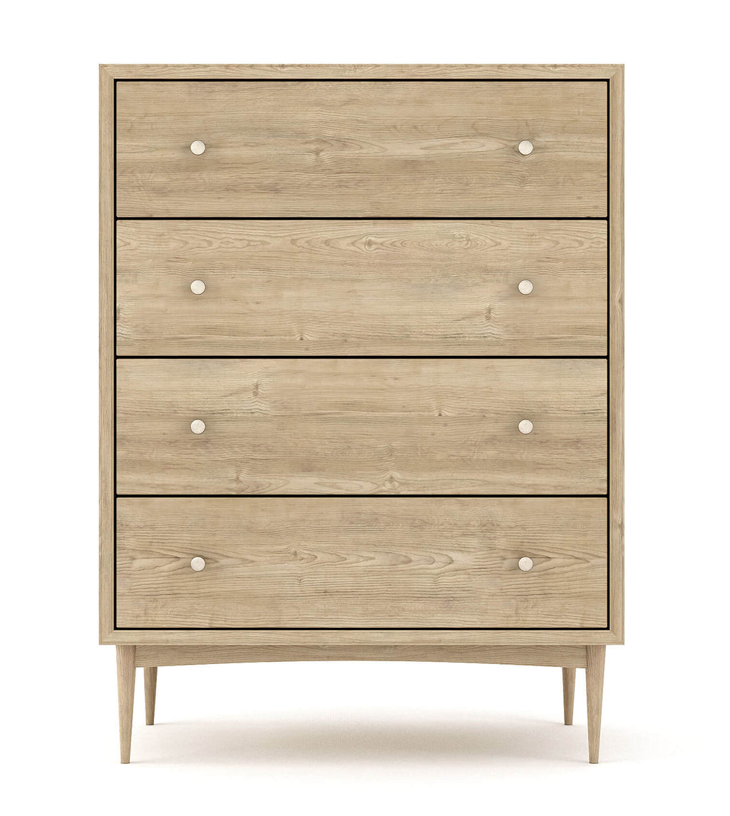 Atten 4-Drawer Tall Dresser