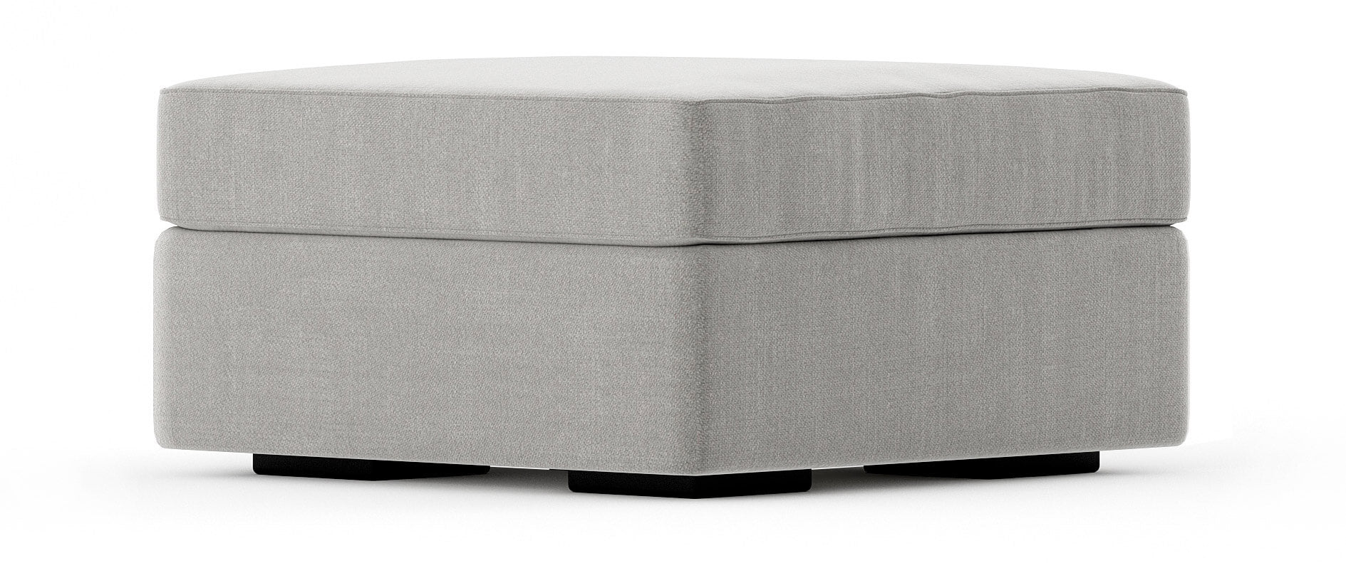 Blumen Ottoman in Natural Latex