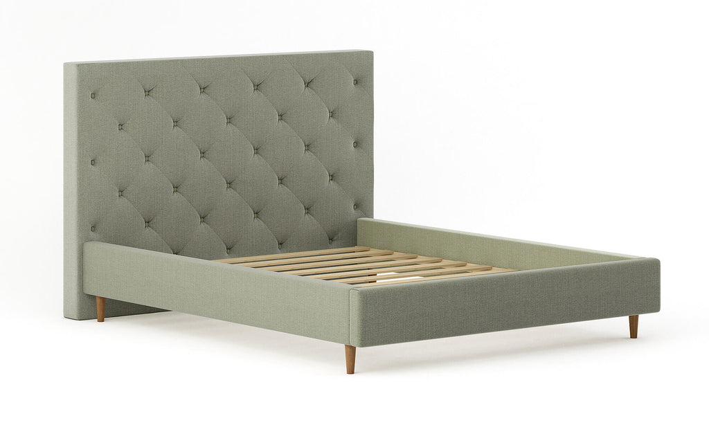 Bramo Tufted Bed in Natural Latex