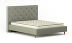 Bramo Tufted Bed in Natural Latex