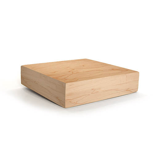 Dave 2"H Maple Leg