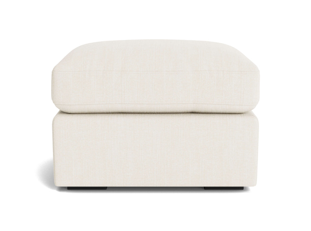 Franklin Ottoman in Natural Latex
