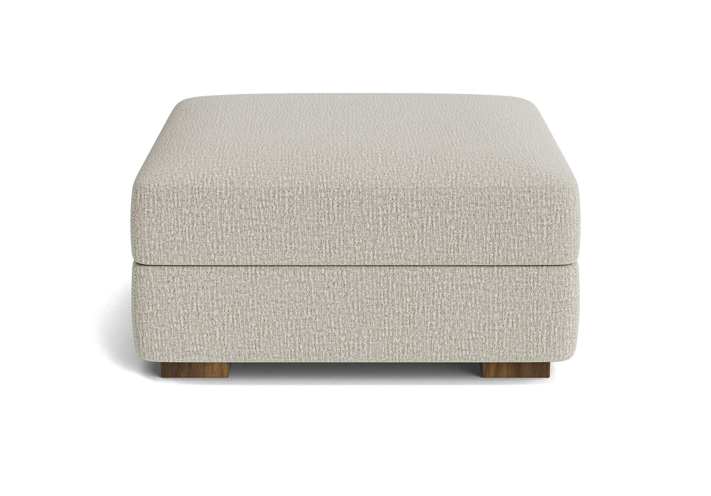 Idan Storage Ottoman in Natural Latex