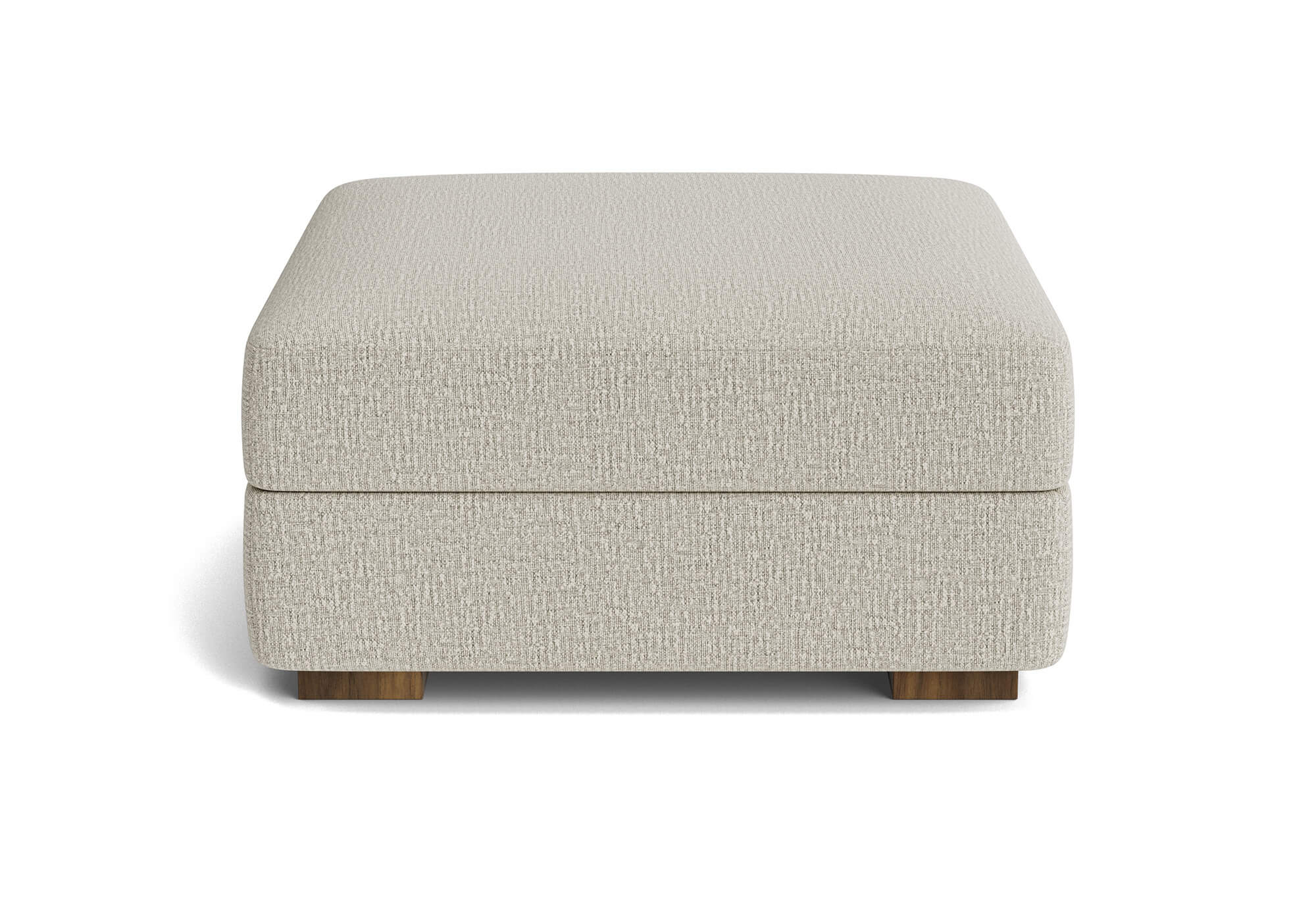 Idan Storage Ottoman in Natural Latex