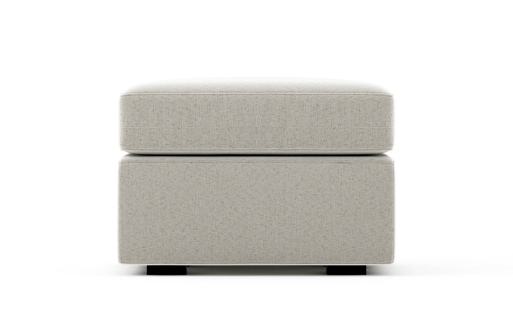 Kaydan Swivel Chair Ottoman in Natural Latex