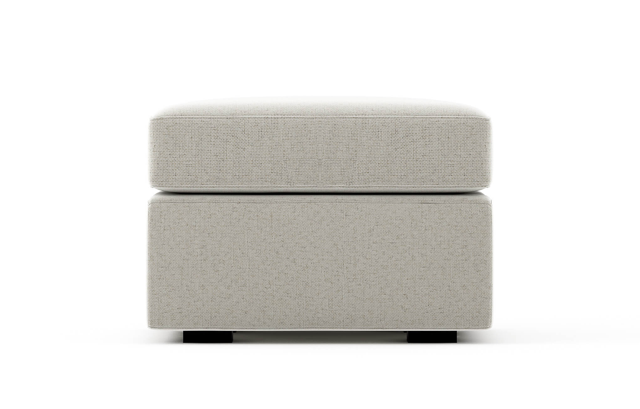 Kaydan Swivel Chair Ottoman in Natural Latex