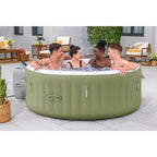 KIT TOUT INCLUS BESTWAY : spa gonflable rond 4 places et accessoires