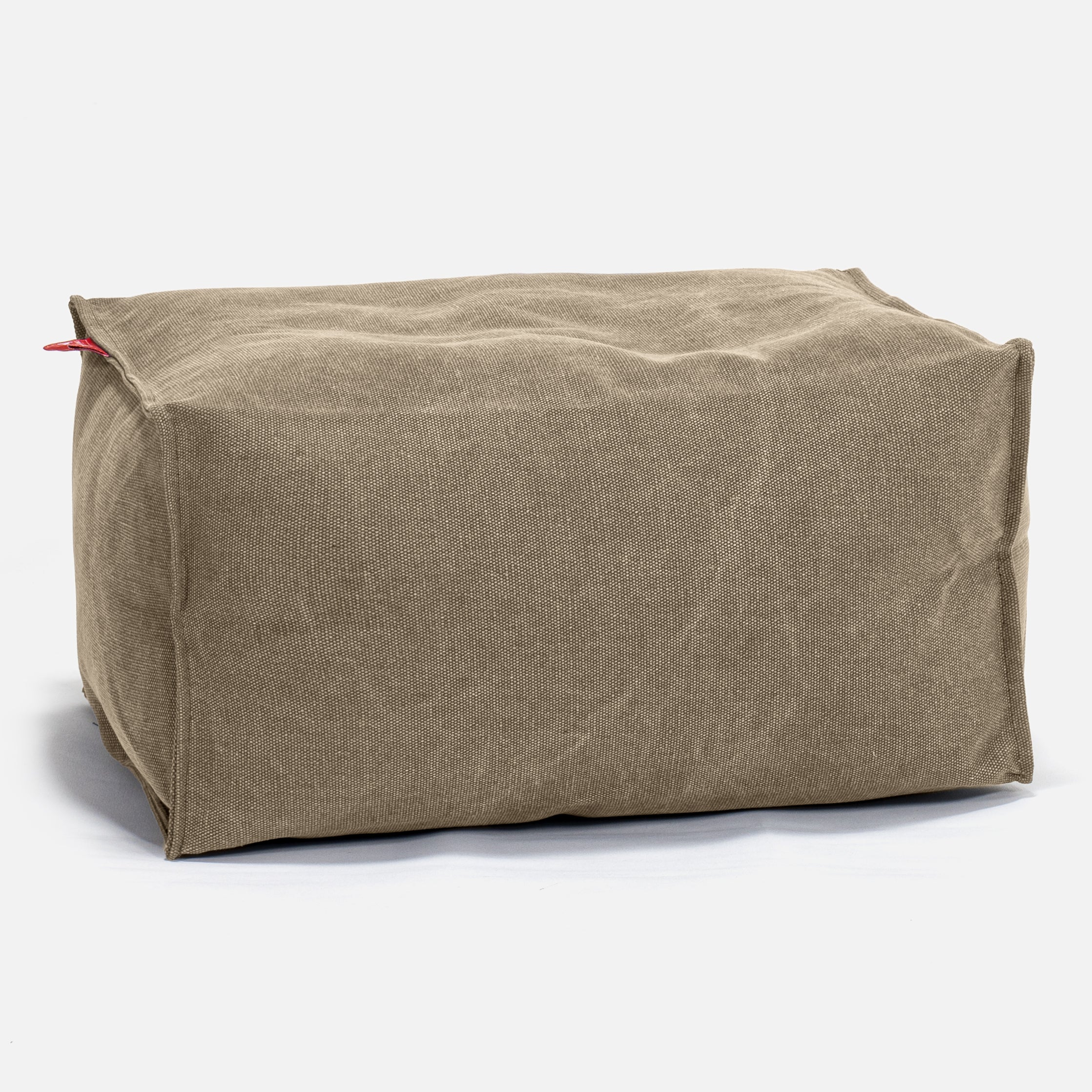 Kleiner Fußhocker Ersatz Bezug - Stonewashed-stoff