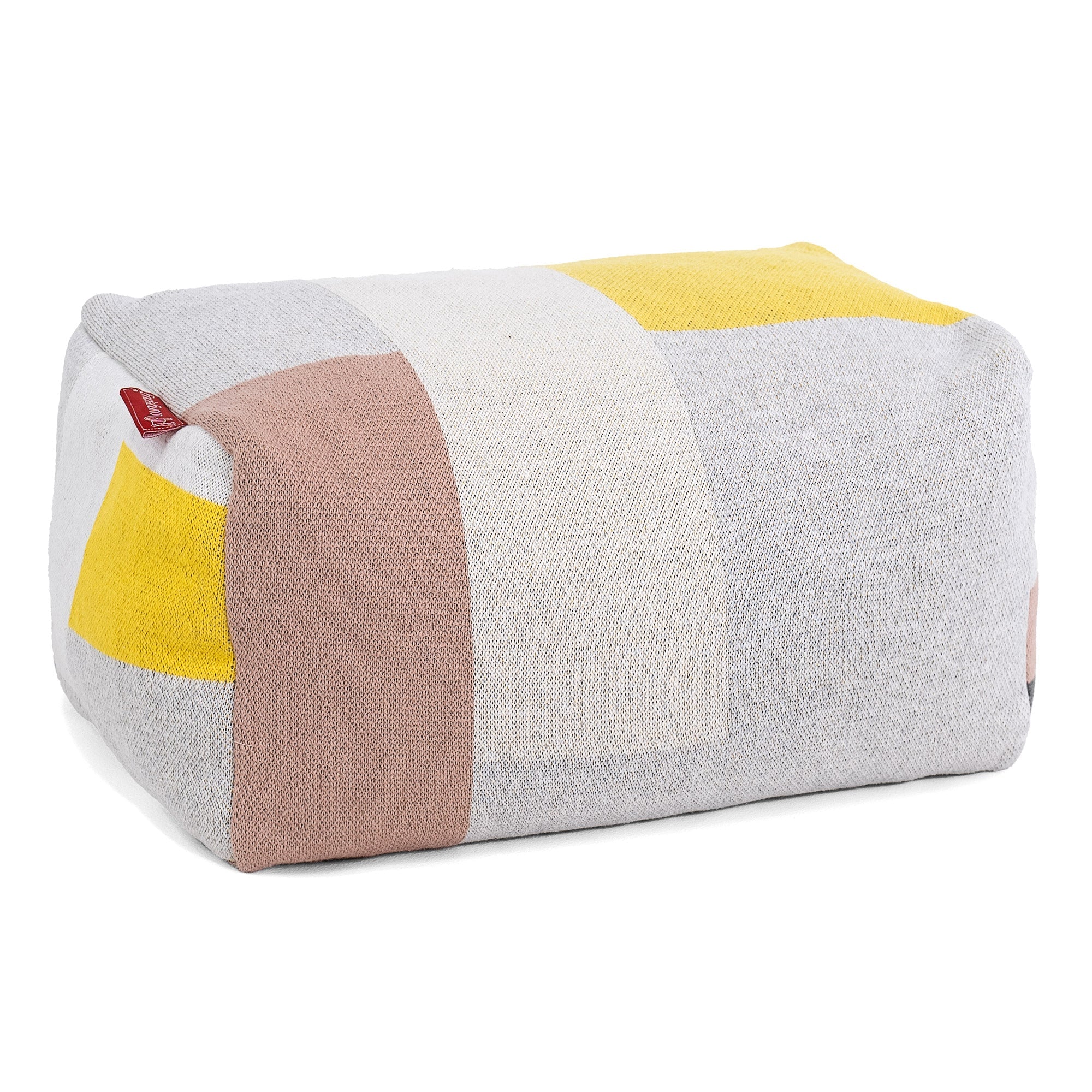 Kleiner Fußhocker Ersatz Bezug - Gestrickte