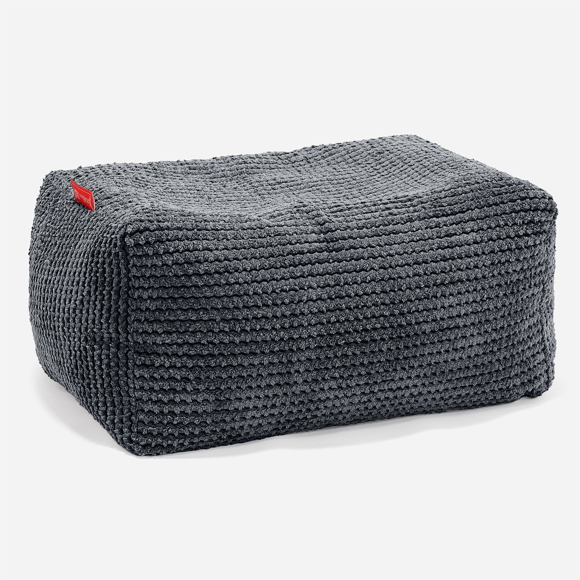 Kleiner Fußhocker Ersatz Bezug - Pom-Pom