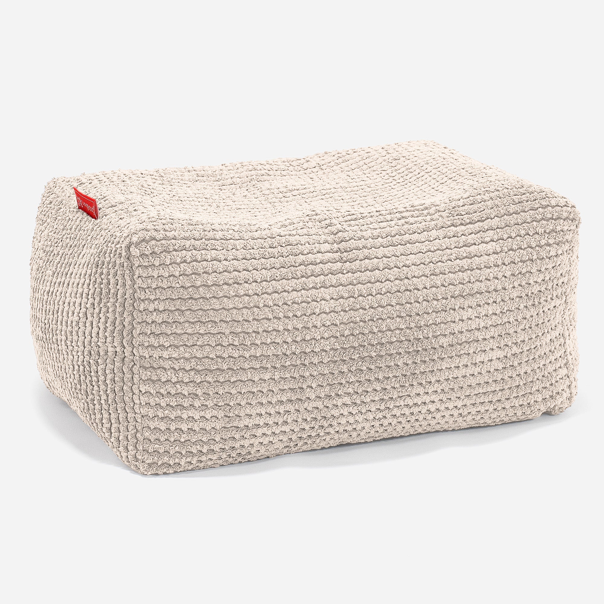 Kleiner Fußhocker Ersatz Bezug - Pom-Pom