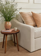 Meera Swivel Chair in Natural Latex