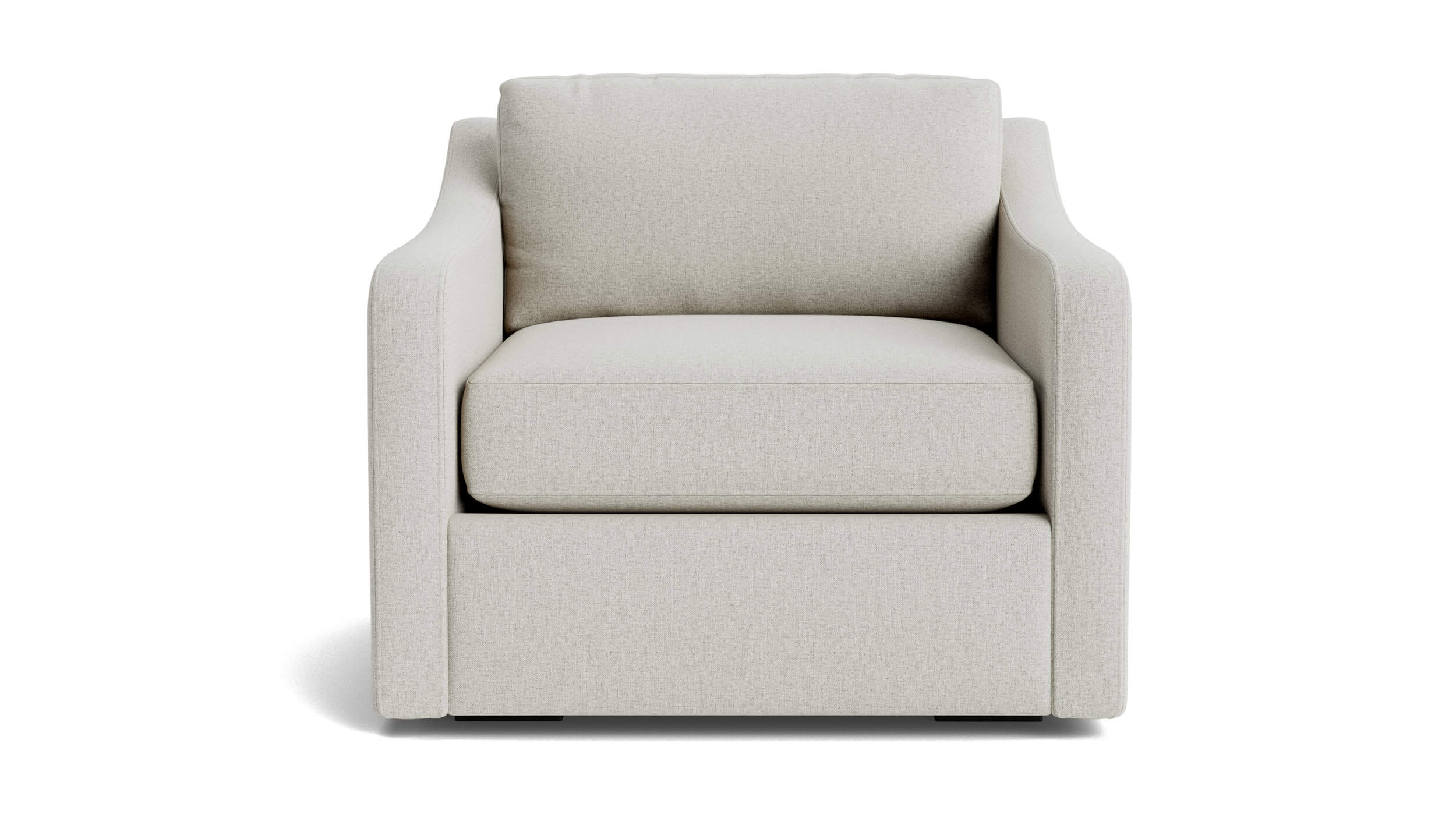 Meera Swivel Chair in Natural Latex